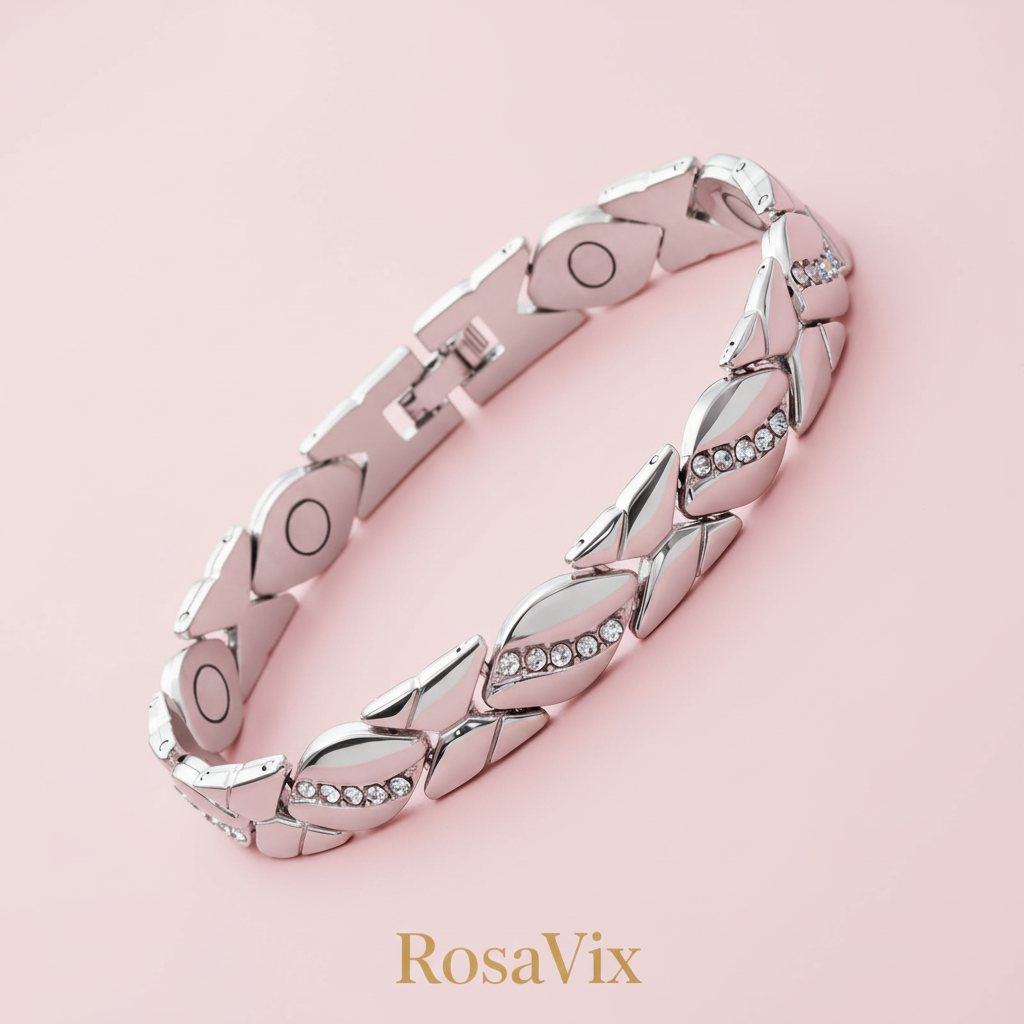 RosaVix™  Magnetic Therapy Bracelet – Luxury Love Gift